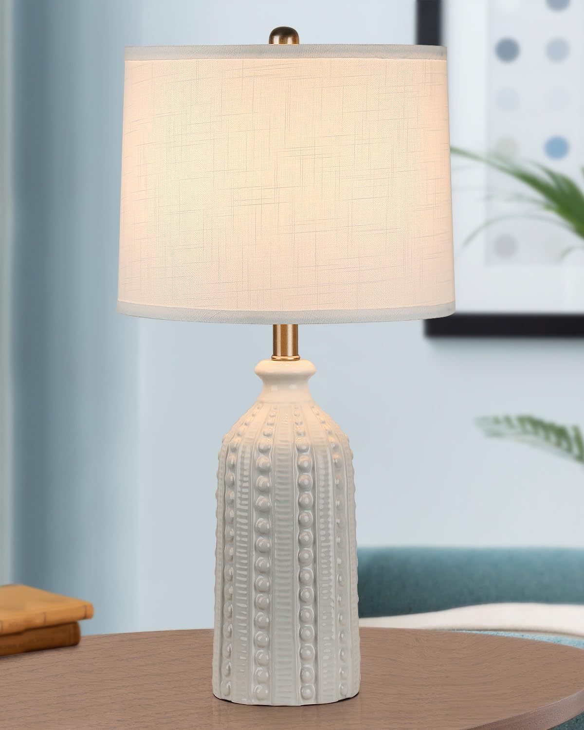 Vase Ceramic Table Lamp 25in