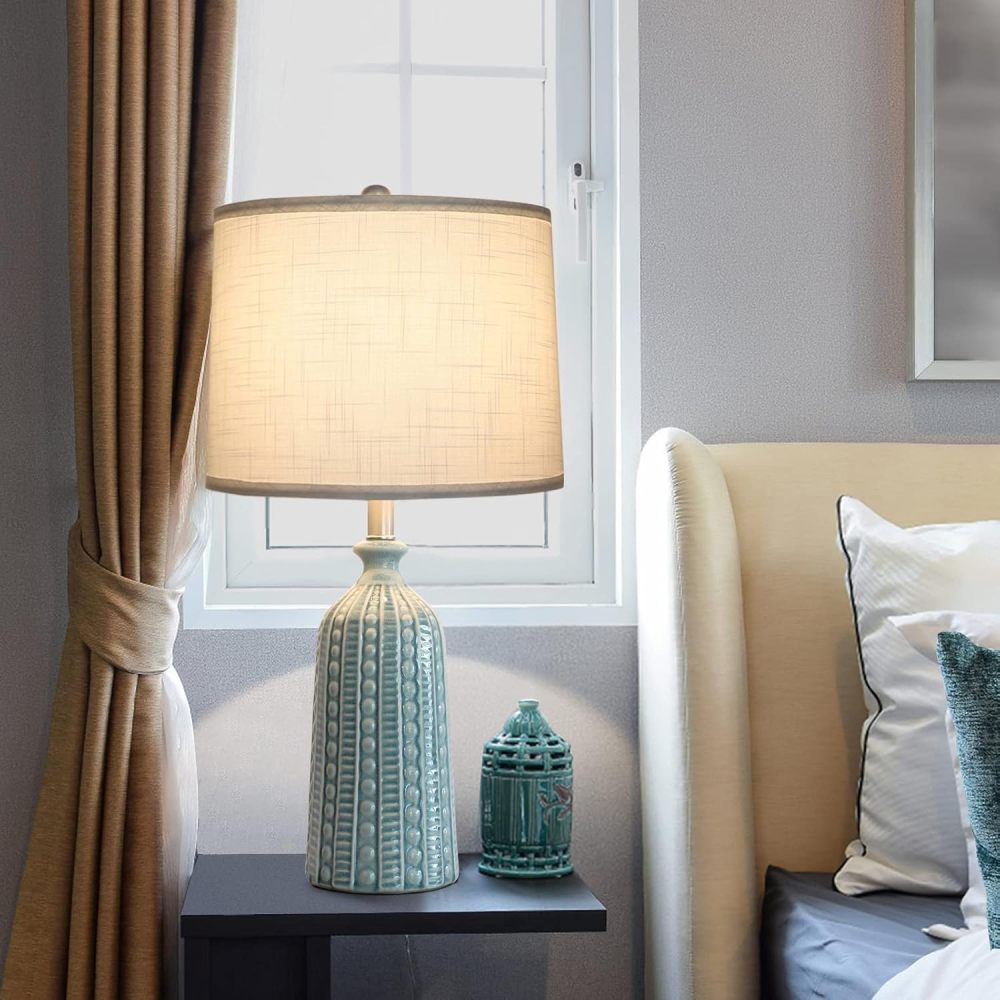 Vase Ceramic Table Lamp 25in