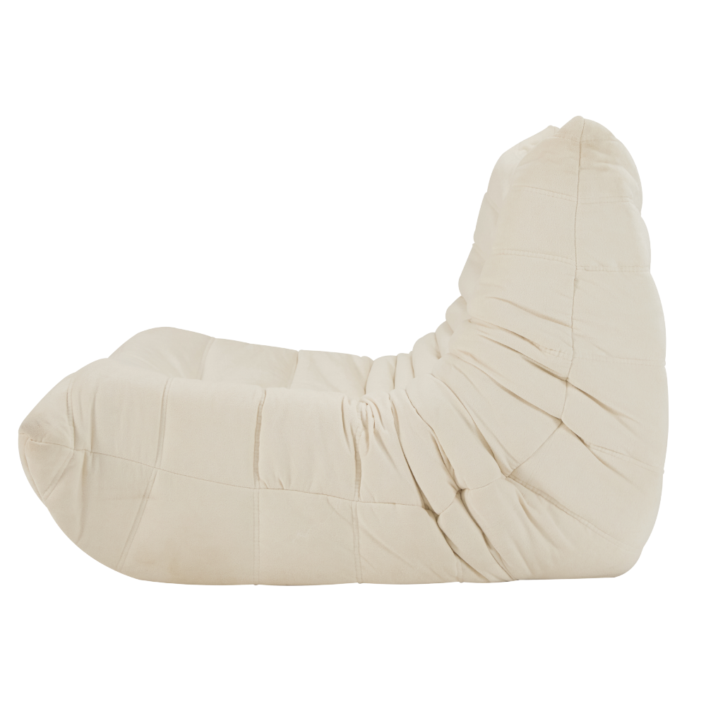 No Installation Bean Bag Chair Big Beanbag Chair for Adults Bean Bag Lounger Foam Chair for Home, Apartment, Living room or Gaming Venue Sofa in a box