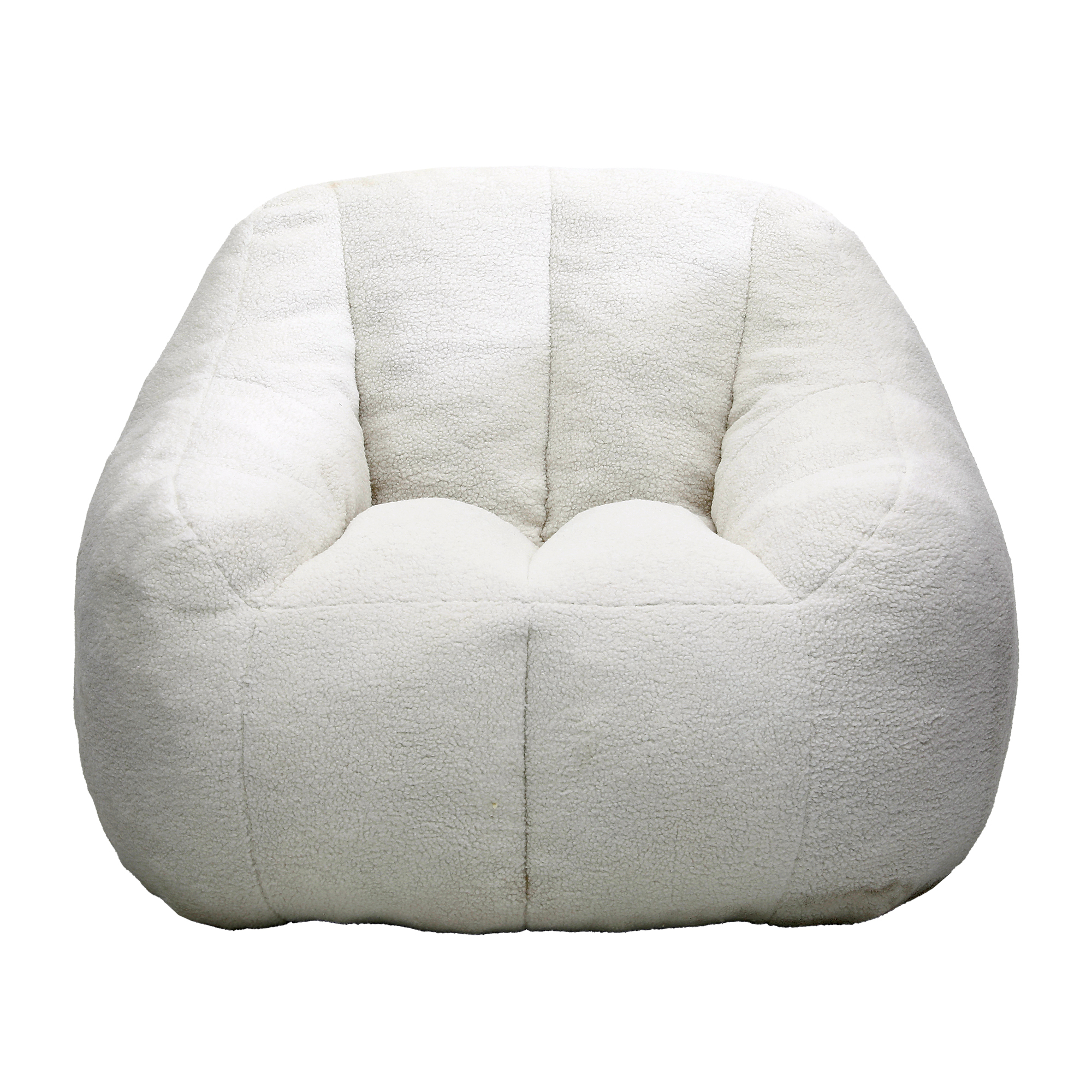 Bean Bag Chair with Filler, Bean Bag Sofa with Tufted Soft Stuffed Filling, Fluffy and Lazy Sofa, Comfy Cozy BeanBag Chairs with Memory Foam for Dorm, Apartment, Living Room