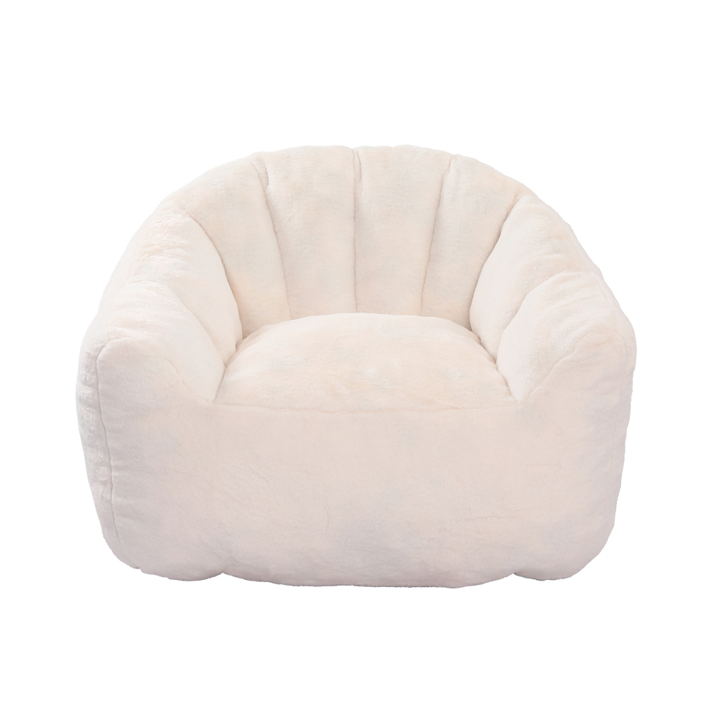 Bean Bag Chair, Bean Bag Sofa Chair with Armrests Stuffed High-Density Foam, Lazy Sofa Comfy Chairs BeanBag Chair for Adults in Living Room,Bedroom Reading