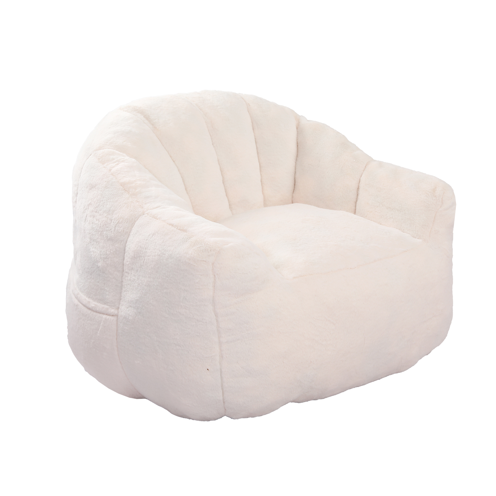Bean Bag Chair, Bean Bag Sofa Chair with Armrests Stuffed High-Density Foam, Lazy Sofa Comfy Chairs BeanBag Chair for Adults in Living Room,Bedroom Reading