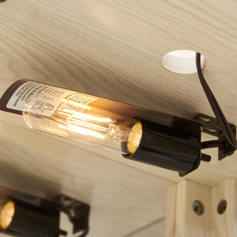 Lighted Corner Curio Cabinet - Elegant Glass Display Case for Living Room & Bar Storage - Perfect for Antique Collections & Wine - Includes Built-in Lighting - BLACK