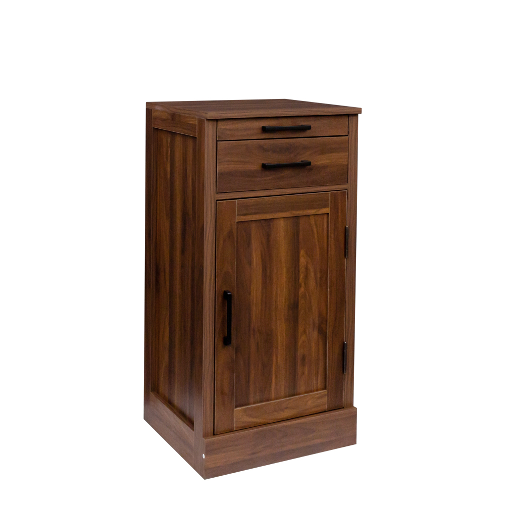 brown walnut color modular 32 wine bar cabinet Buffet Cabinet
