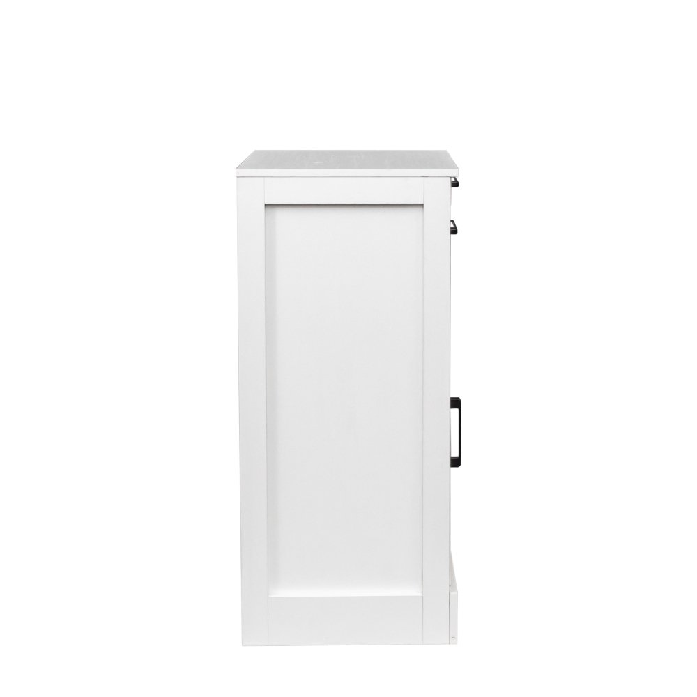 brown walnut color modular 32 wine bar cabinet Buffet Cabinet