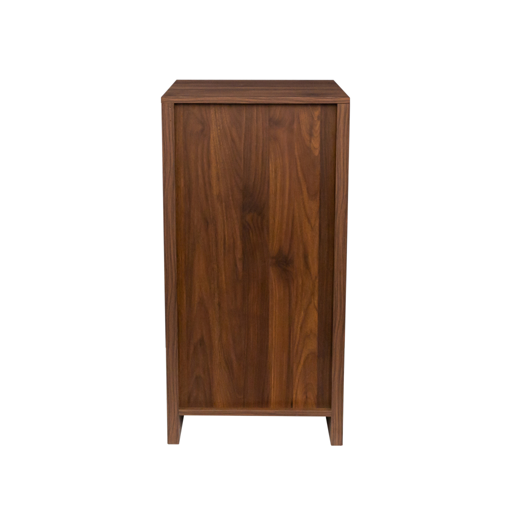 brown walnut color modular 32 wine bar cabinet Buffet Cabinet