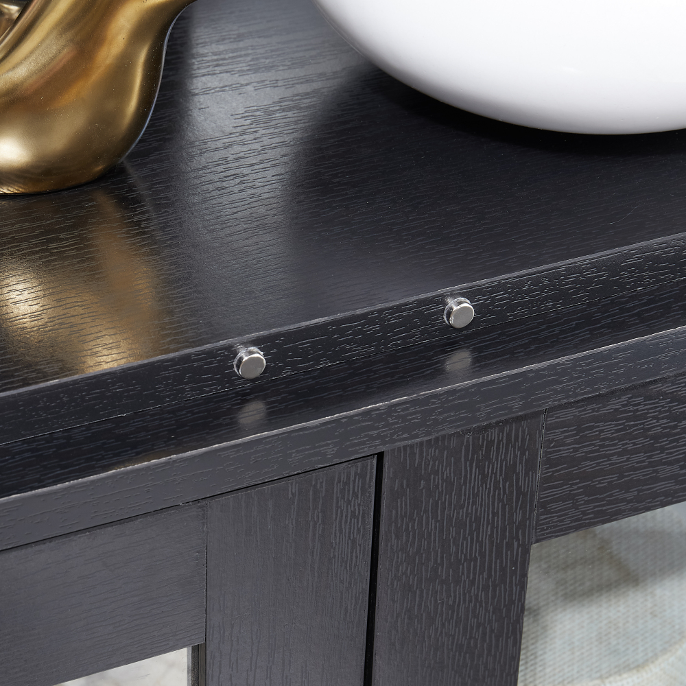 Lighted Glass Curio Display Cabinet,Display Cabinet,Glass Storage Cabinet Glass Wine cabinet Wood Frame Toy Display for Living Room, Kitchen, Pantry light bulb included Antique white