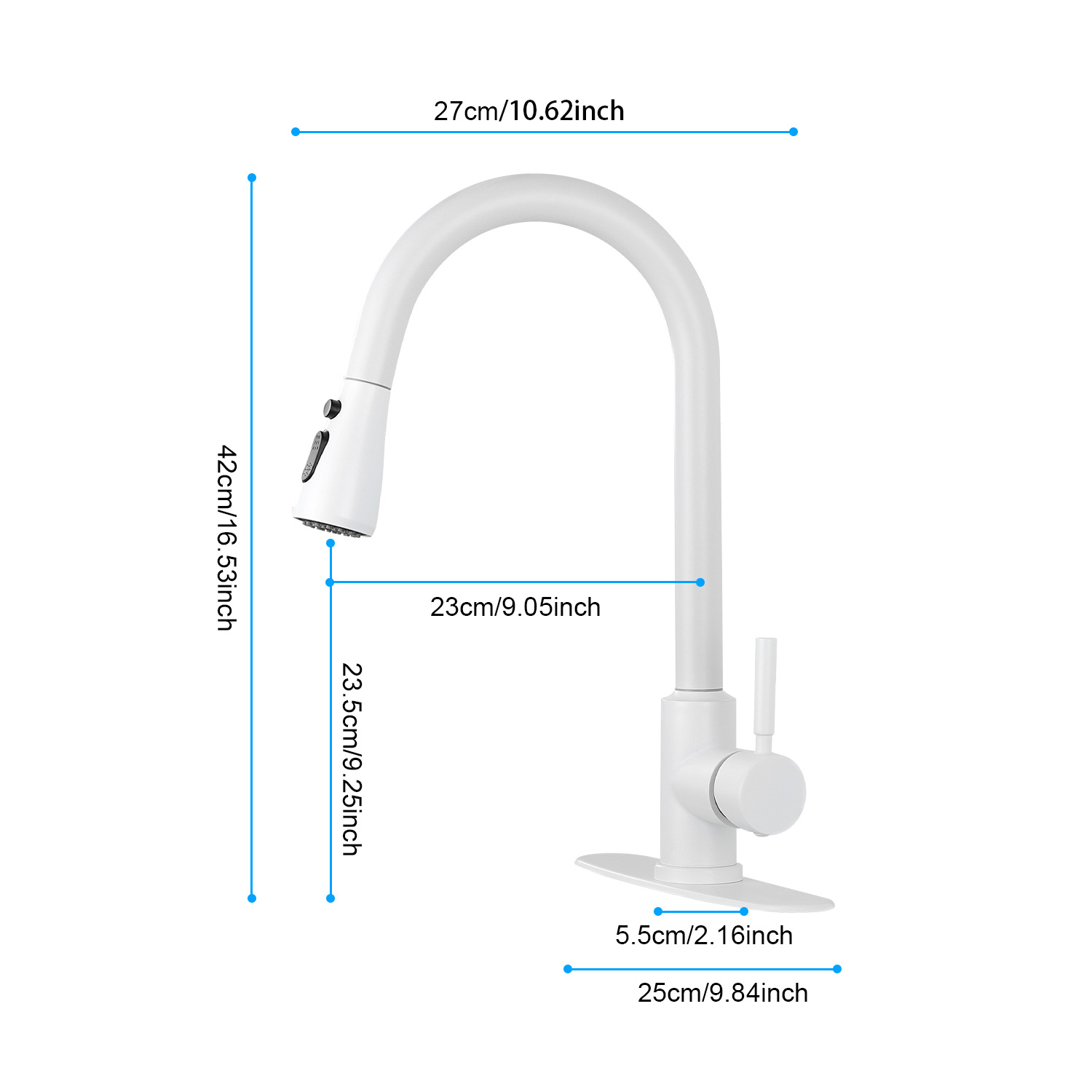 Kitchen Faucet with Pull Out Spray