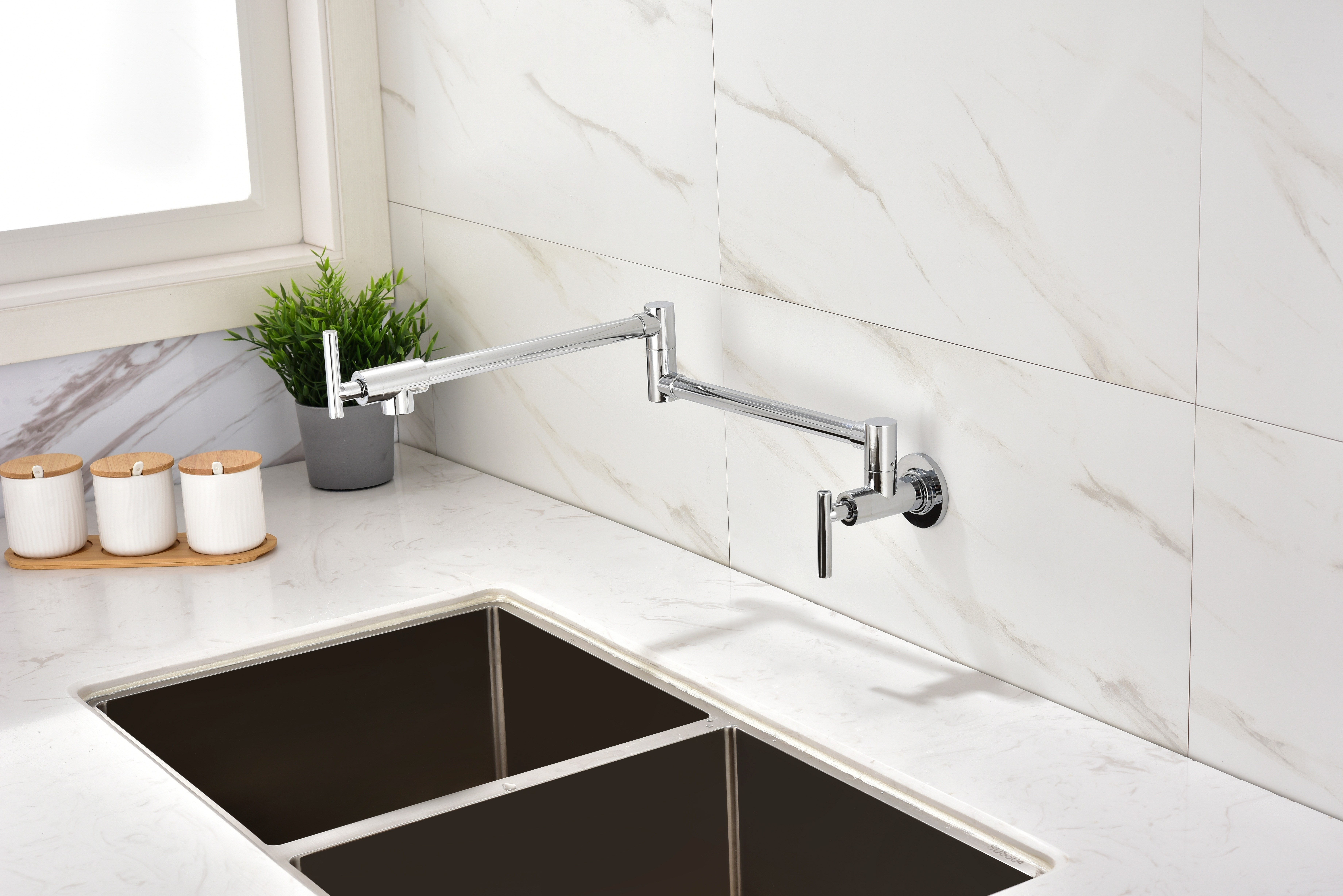 Pot Filler Faucet Wall Mount