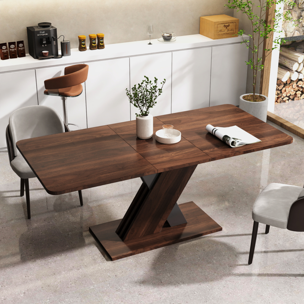 Multifunctional extendable console table