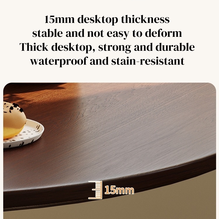 Black Round Table, Modern Dining Table, MDF Top and Steel Base Tulip Round Kitchen Table, Mid Century Coffee Table for Living Room 24 Inch, Kitchen Table, Oval Dining Table