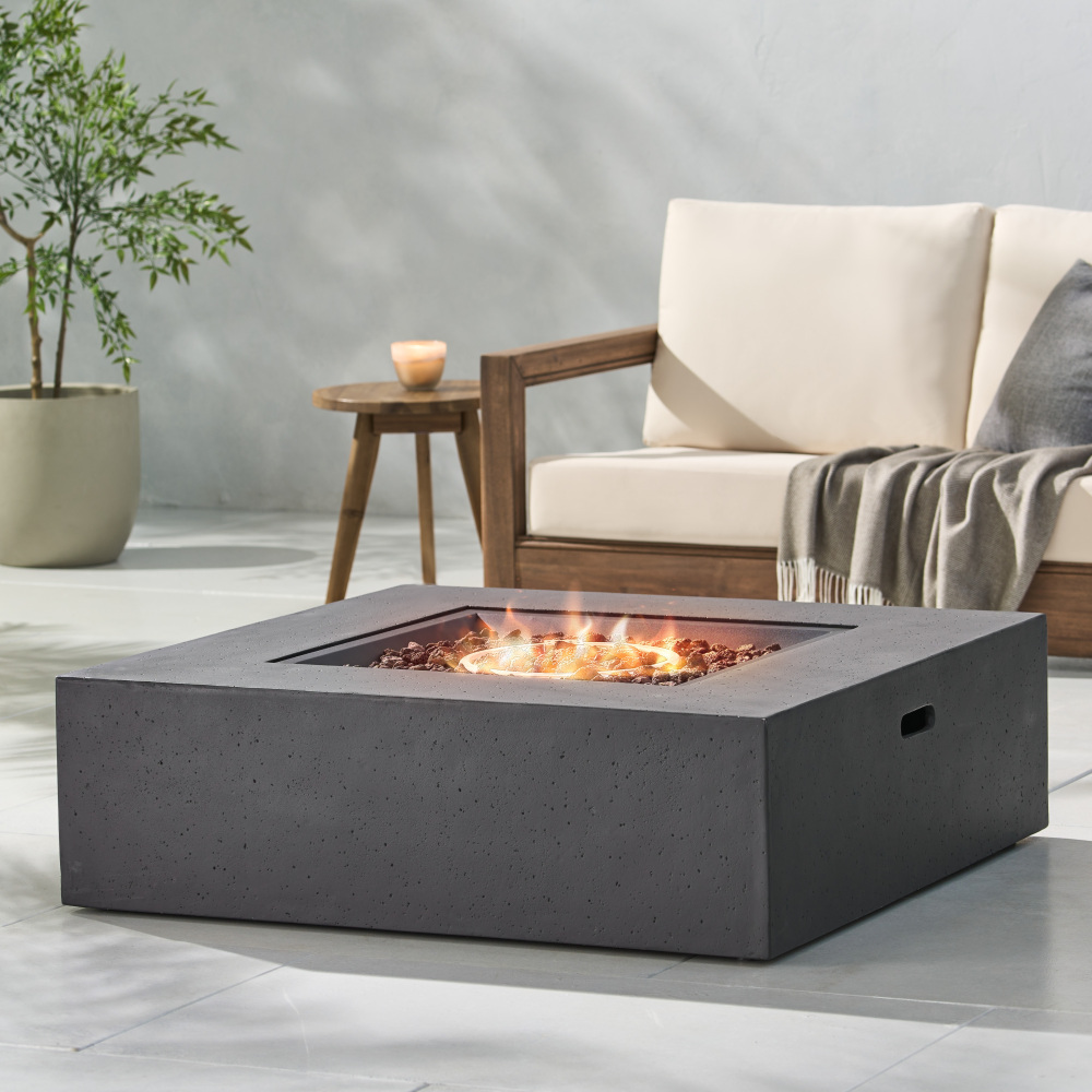 50 000 BTU SQUARE MGO FIRE TABLE (Tank Cover not Included)