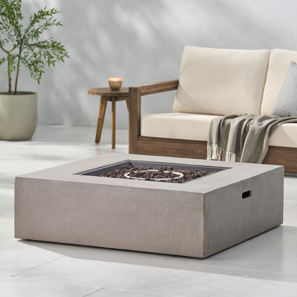 50 000 BTU SQUARE MGO FIRE TABLE (Tank Cover not Included)