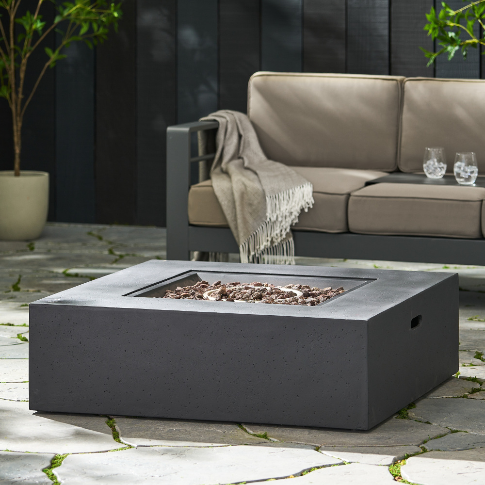 50 000 BTU SQUARE MGO FIRE TABLE (Tank Cover not Included)