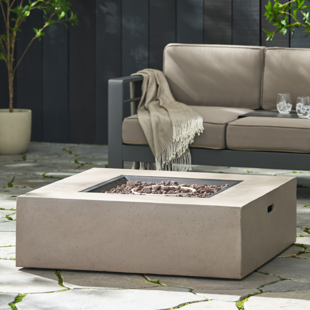 50 000 BTU SQUARE MGO FIRE TABLE (Tank Cover not Included)