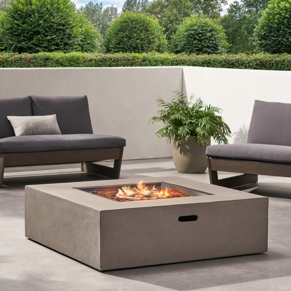50 000 BTU SQUARE MGO FIRE TABLE (Tank Cover not Included)