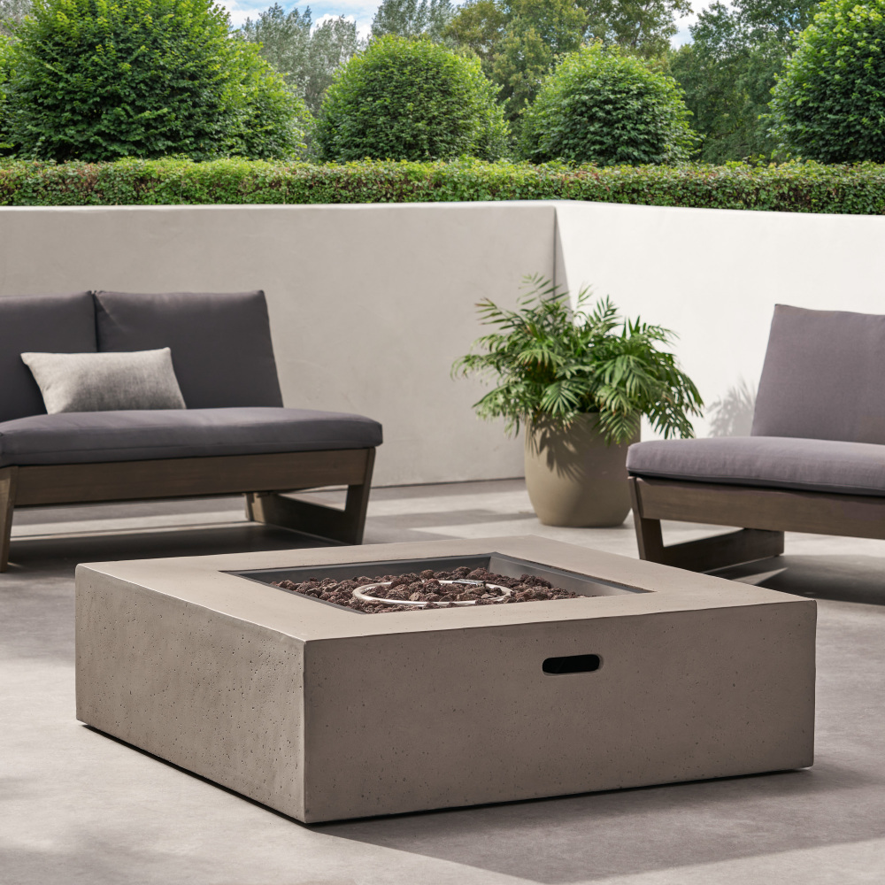 50 000 BTU SQUARE MGO FIRE TABLE (Tank Cover not Included)