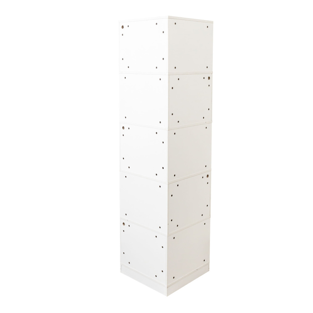 Corner Book Shelf - 5 Tier Corner Bookshelf Bookcase with Baffle, Freestanding L Shaped Display Shelf Stand with led lights for Home Office, Living Room, Bedroom, Kitchen