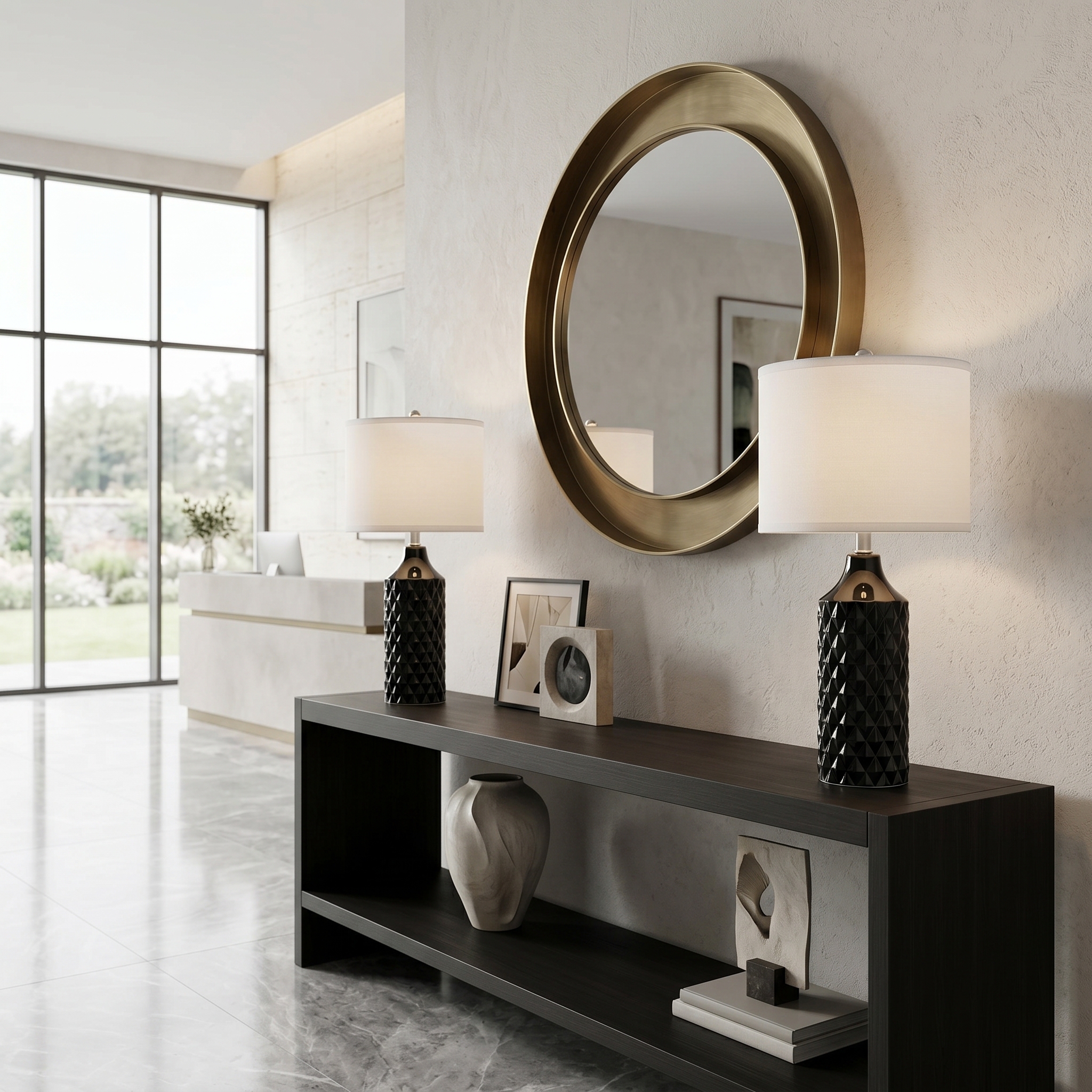 Ceramic Table Lamp 2Pack