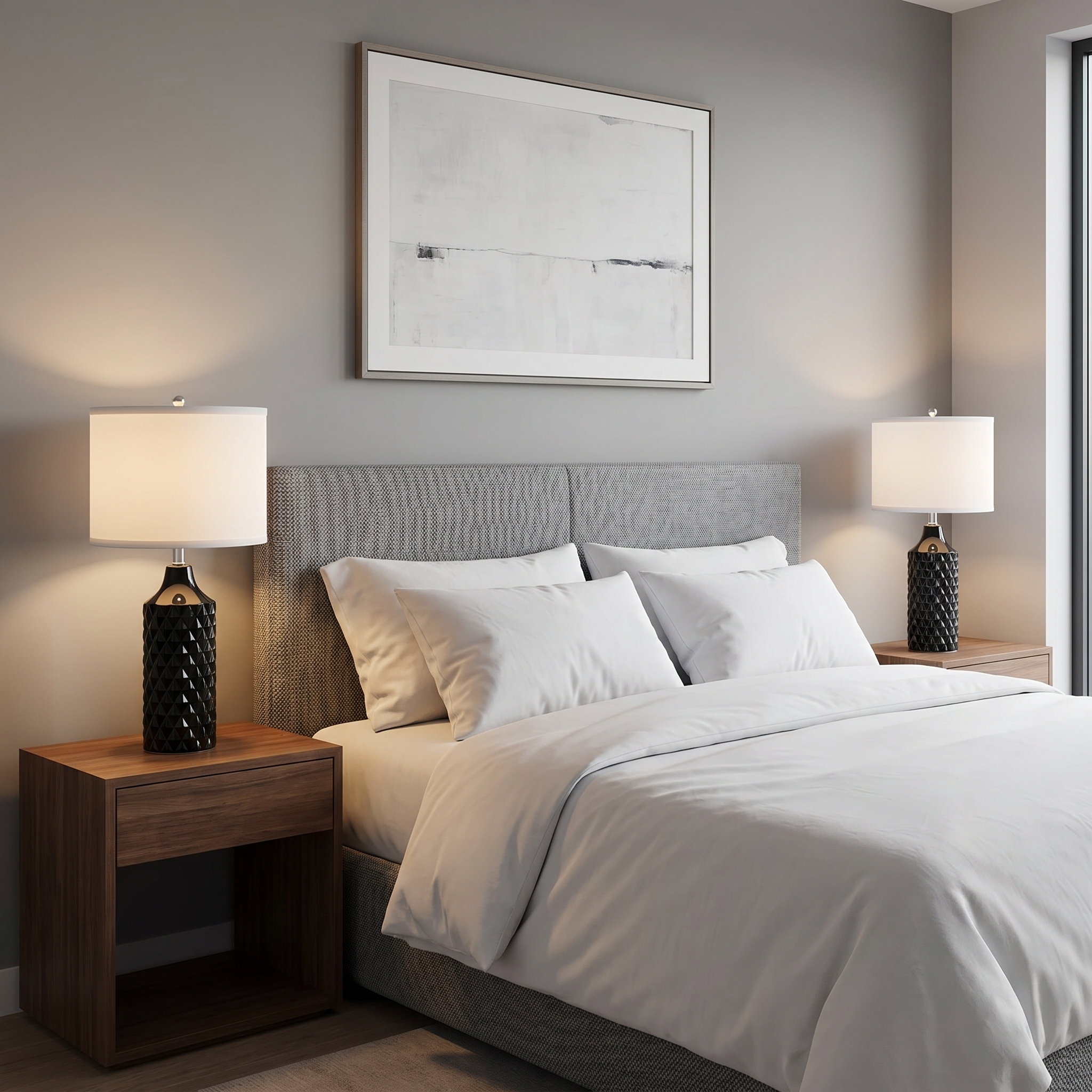 Ceramic Table Lamp 2Pack