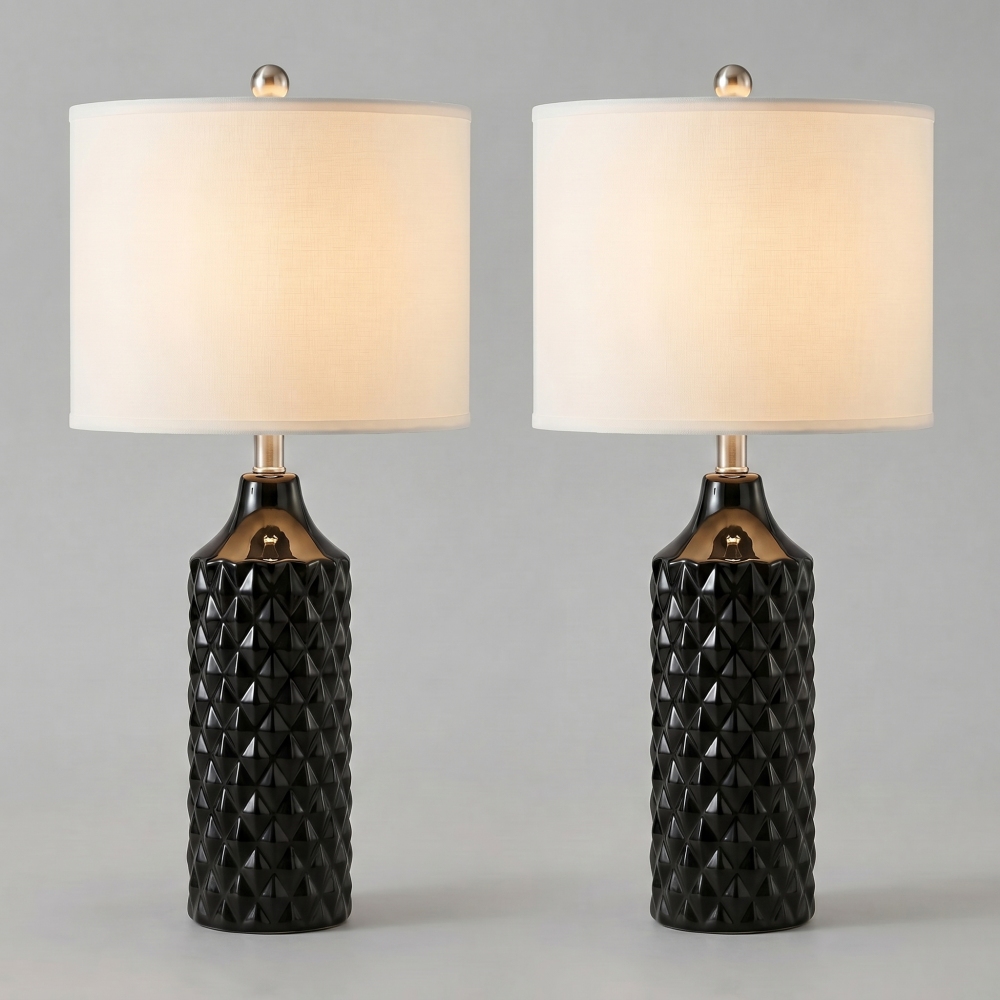 Ceramic Table Lamp 2Pack