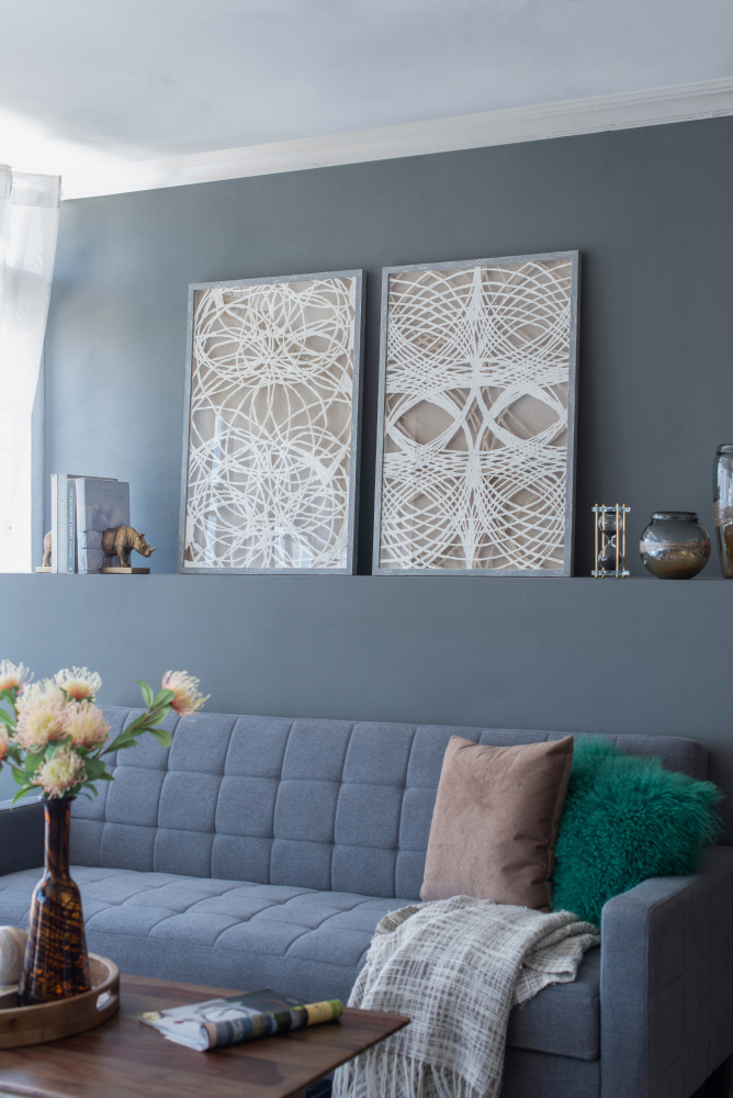 Shadow Box Wall Décor, 23.5x1x35.5"