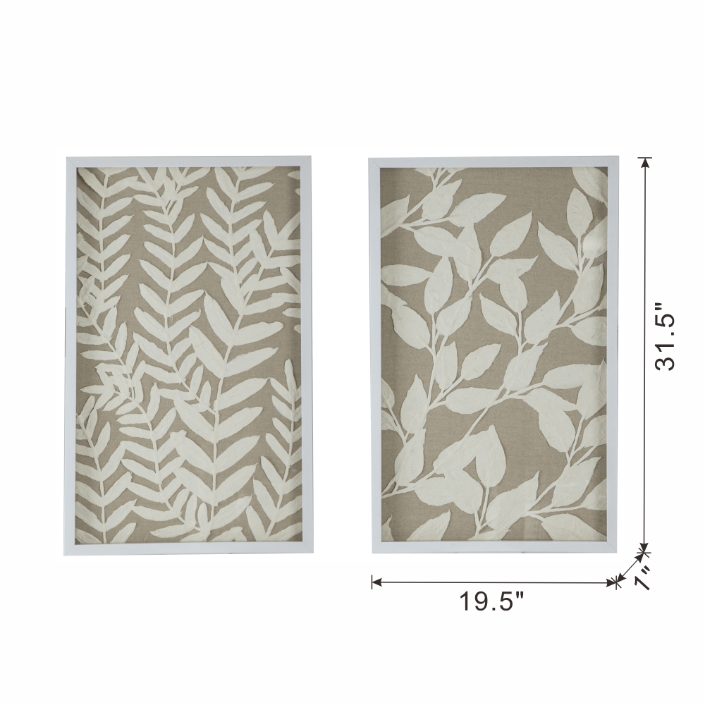 Shadow Box Wall Décor, 23.5x1x35.5"