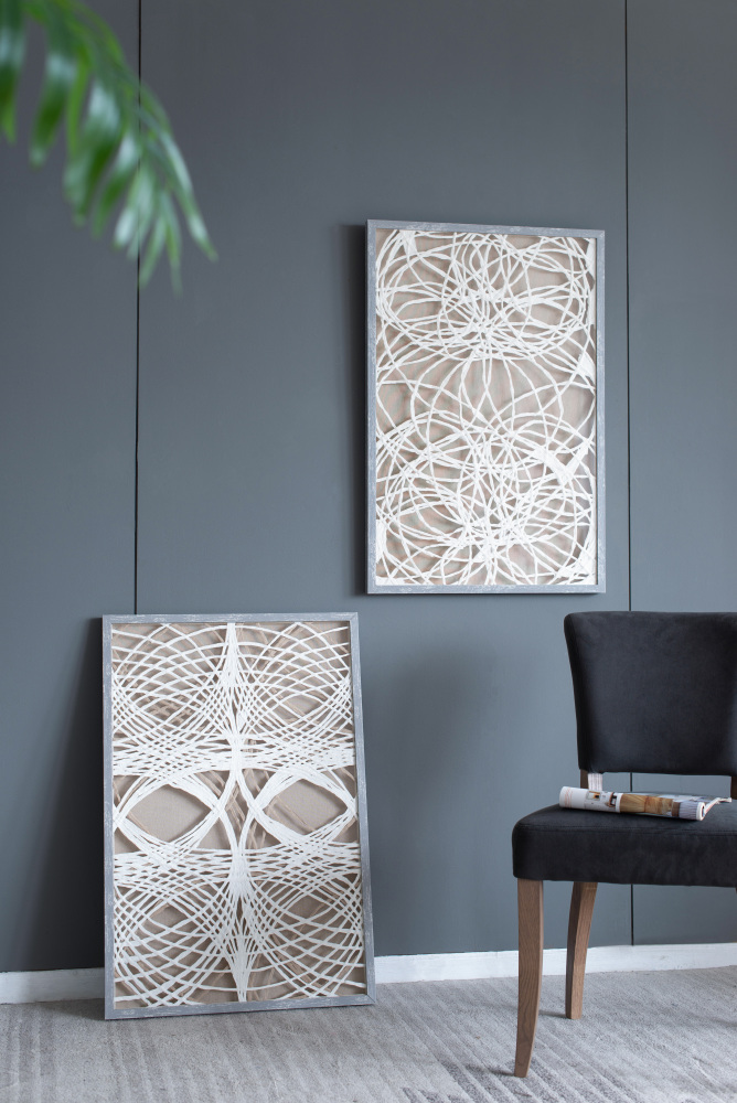 Shadow Box Wall Décor, 23.5x1x35.5"