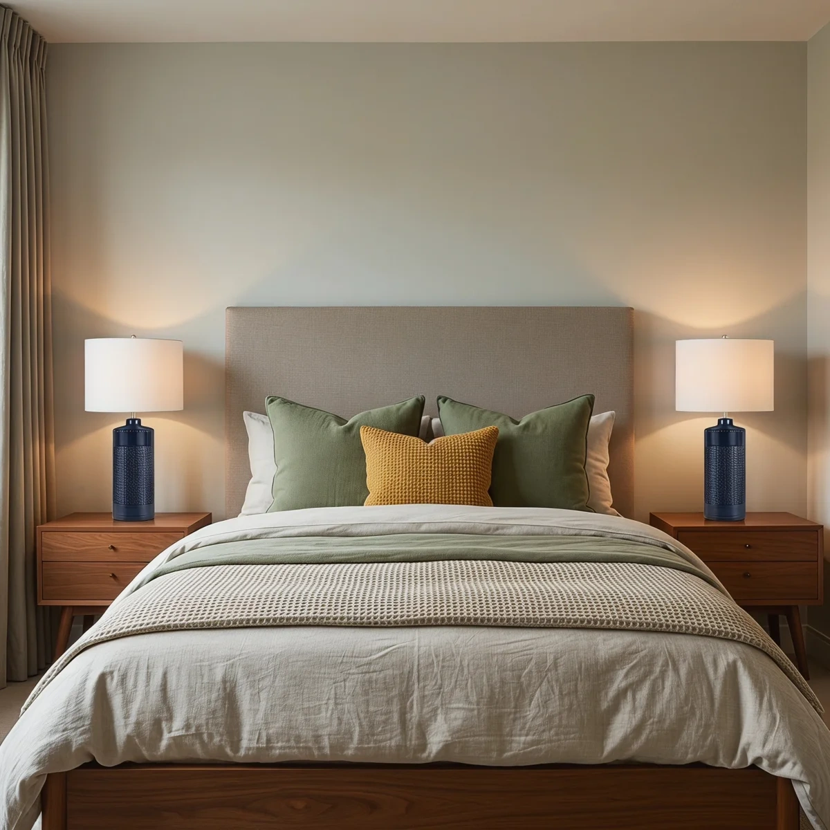 Large ceramic table lamp