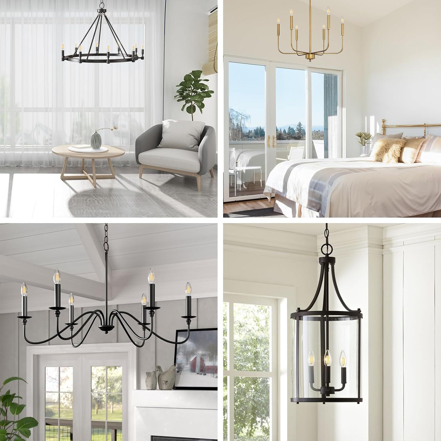 B11 E12 LED Candelabra Bulbs Dimmable, Chandelier Light Bulbs, 3000K Soft White, Ceiling Fan Bulbs for Candle Light, Home Decor, Wall Lamps, Table Lamps, 12 Pack
