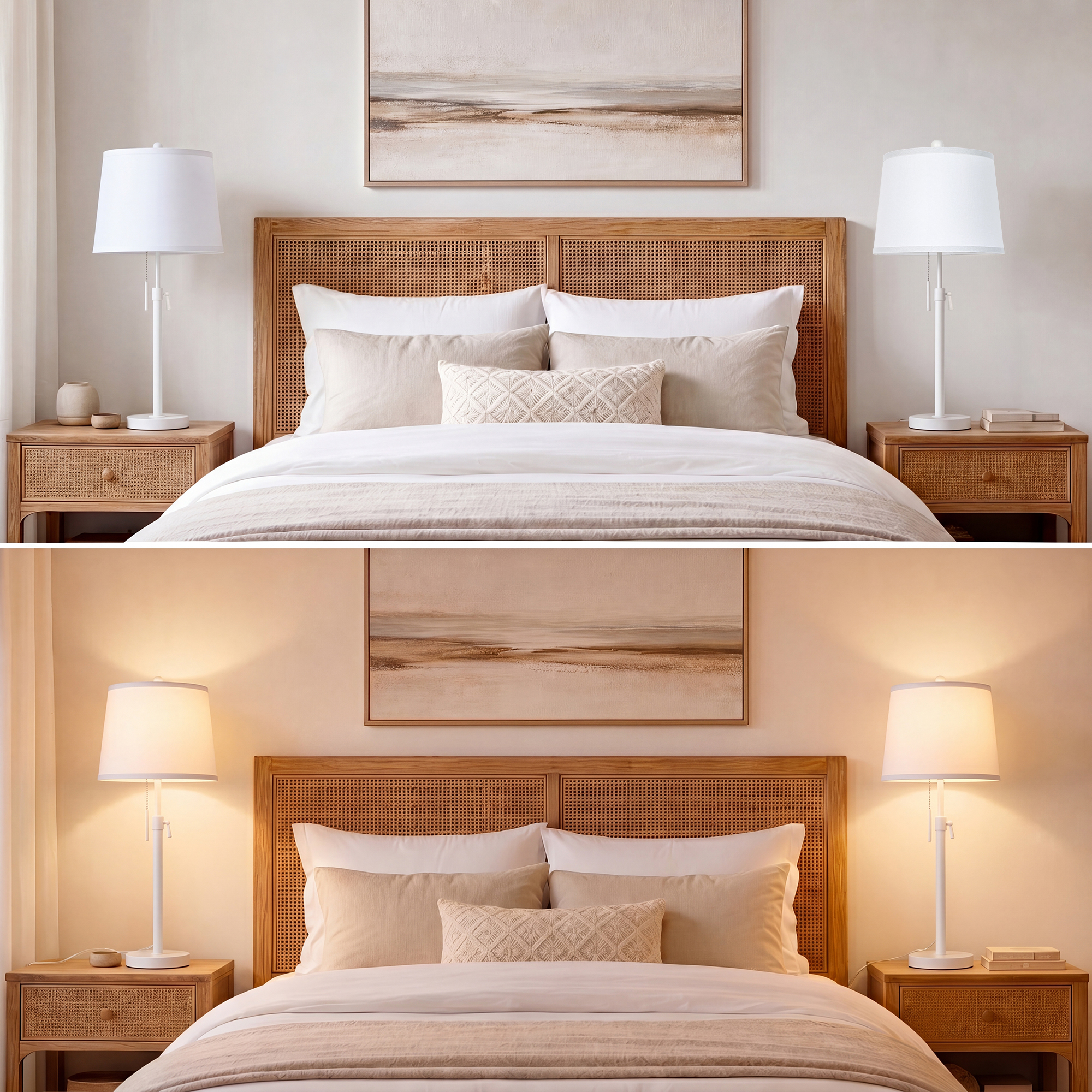 Metal Base Liftable Table Lamp-30in-2Pack