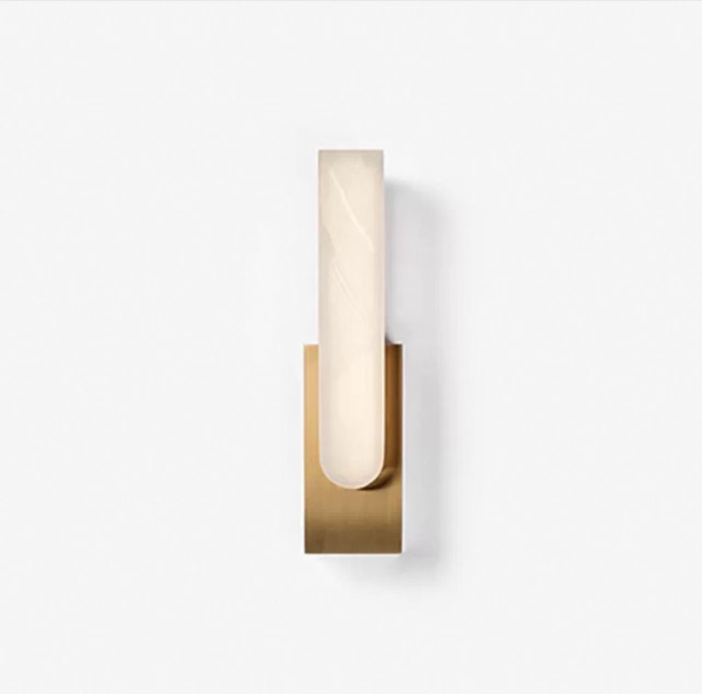 Marble wall lamp