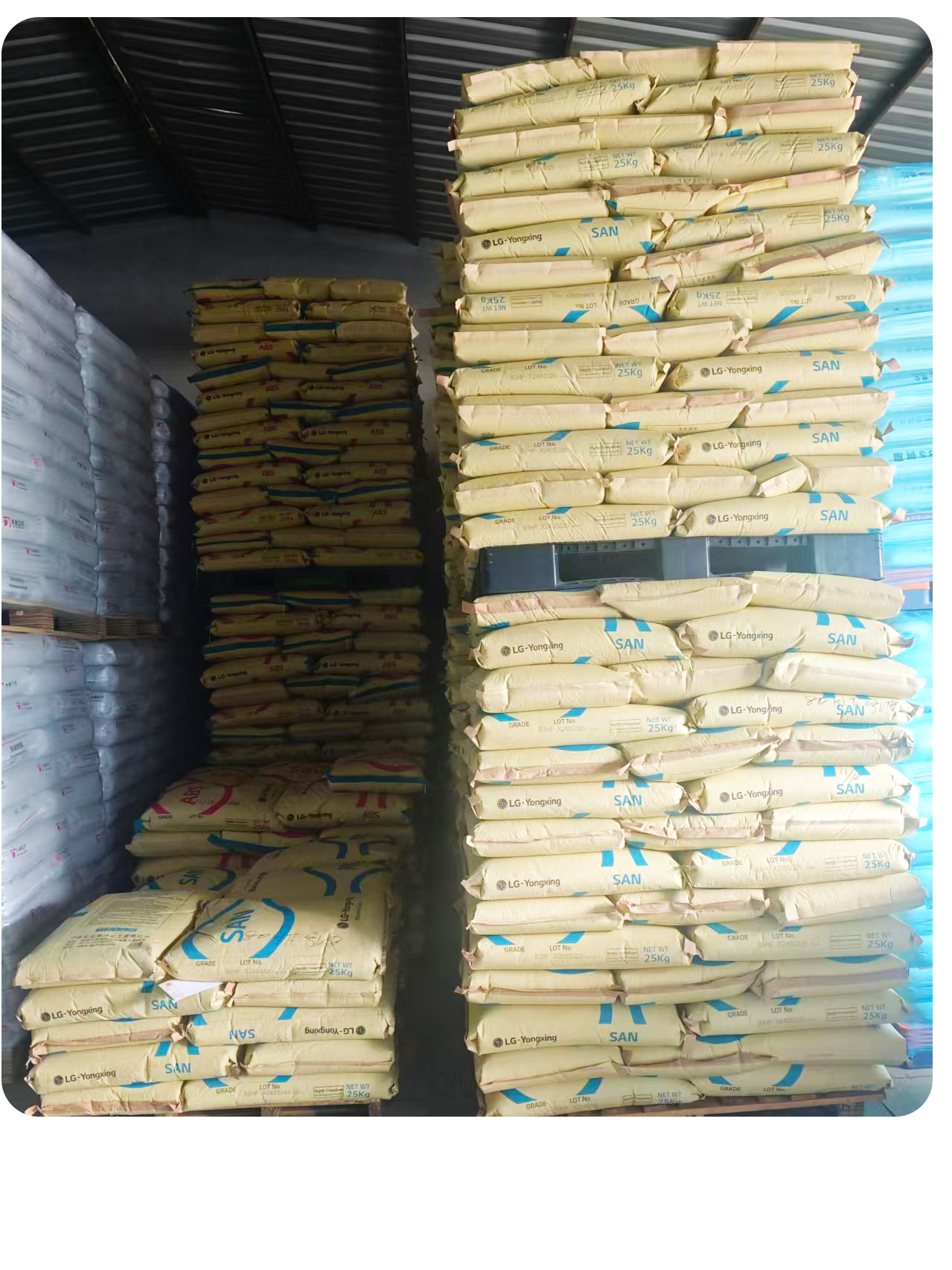 AS (SAN) Ningbo LG Yongxing Chemical Resistance
