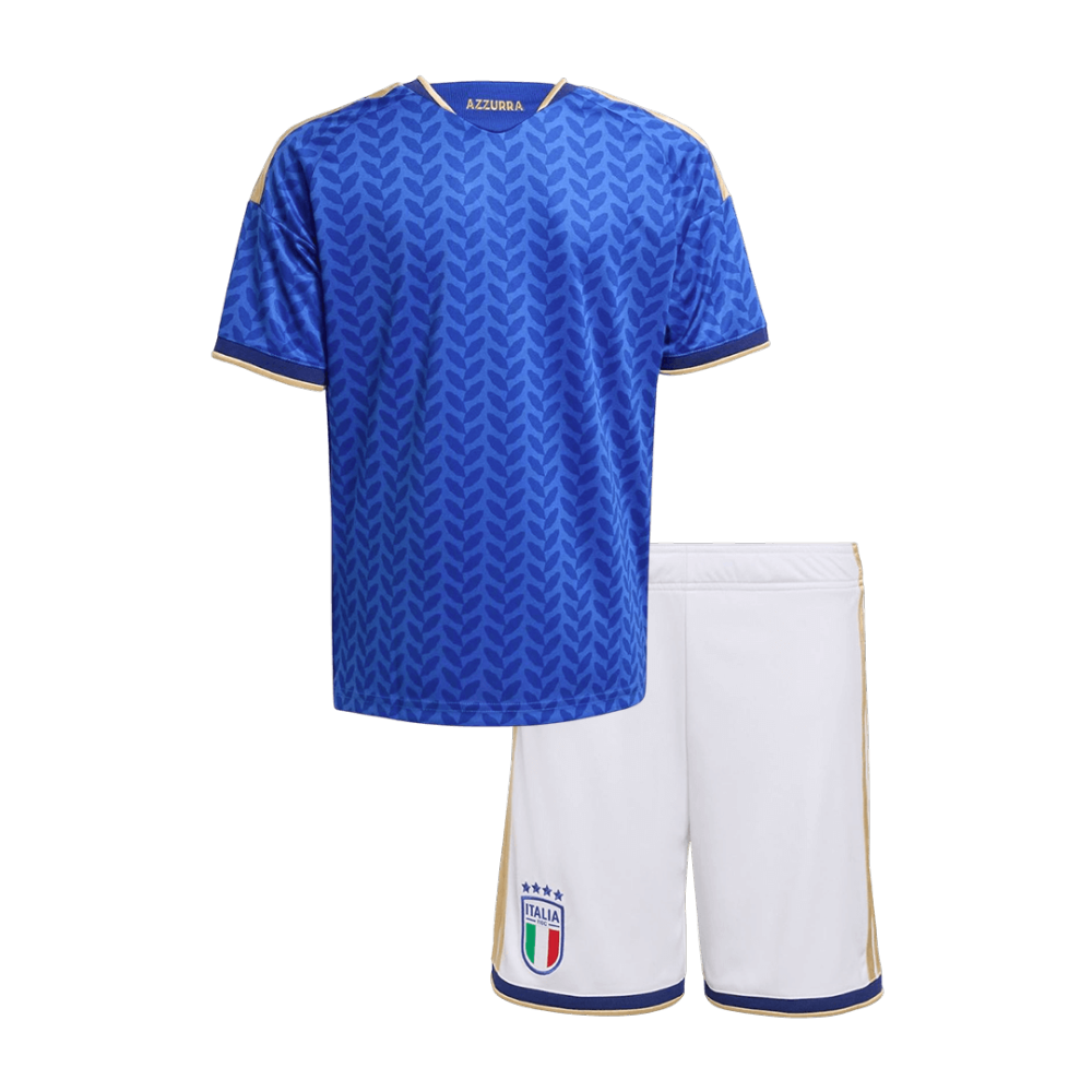 Italy Home Kids Soccer Jerseys Full Kit World Cup 2026
