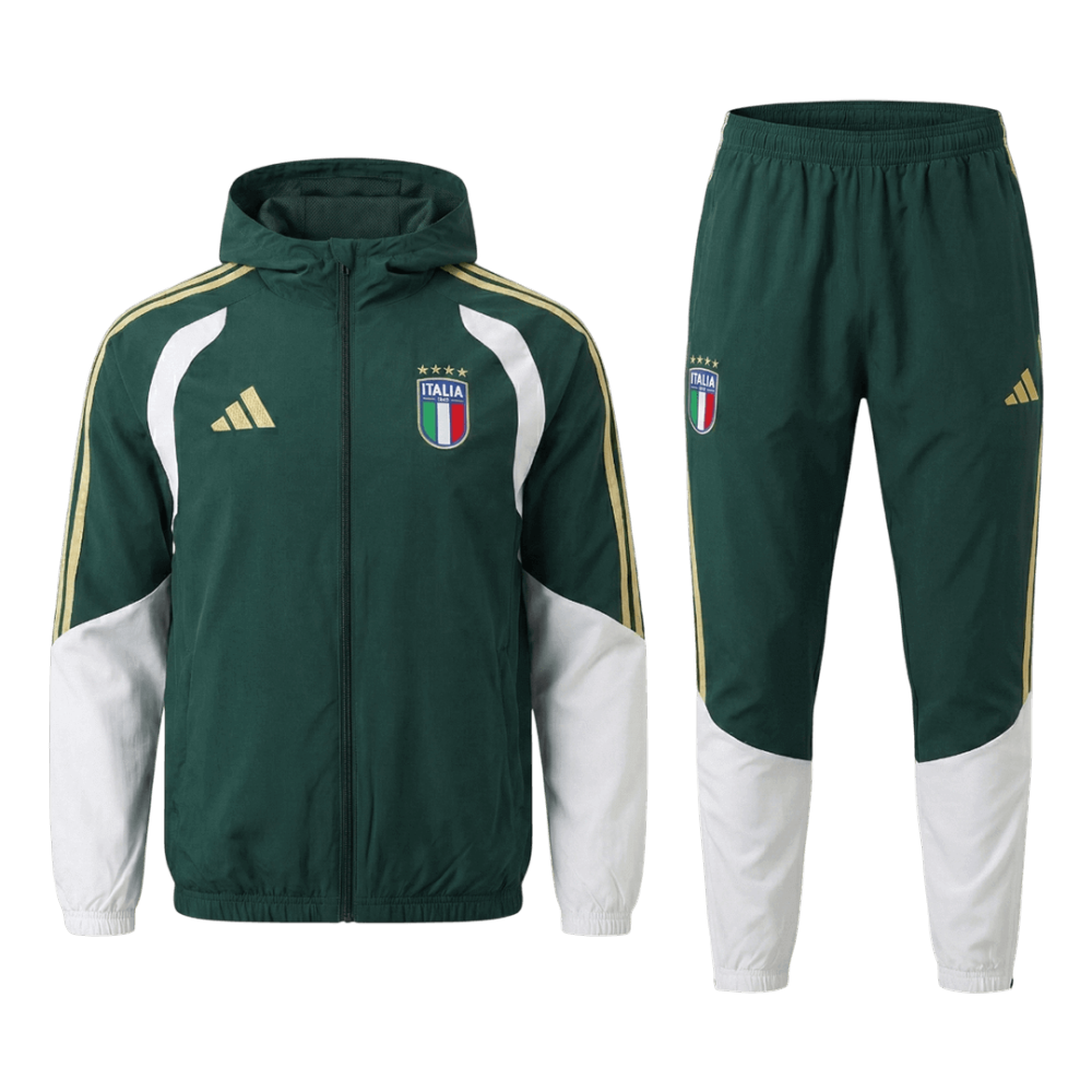 Italy Hoodie Tracksuit 2026 Green