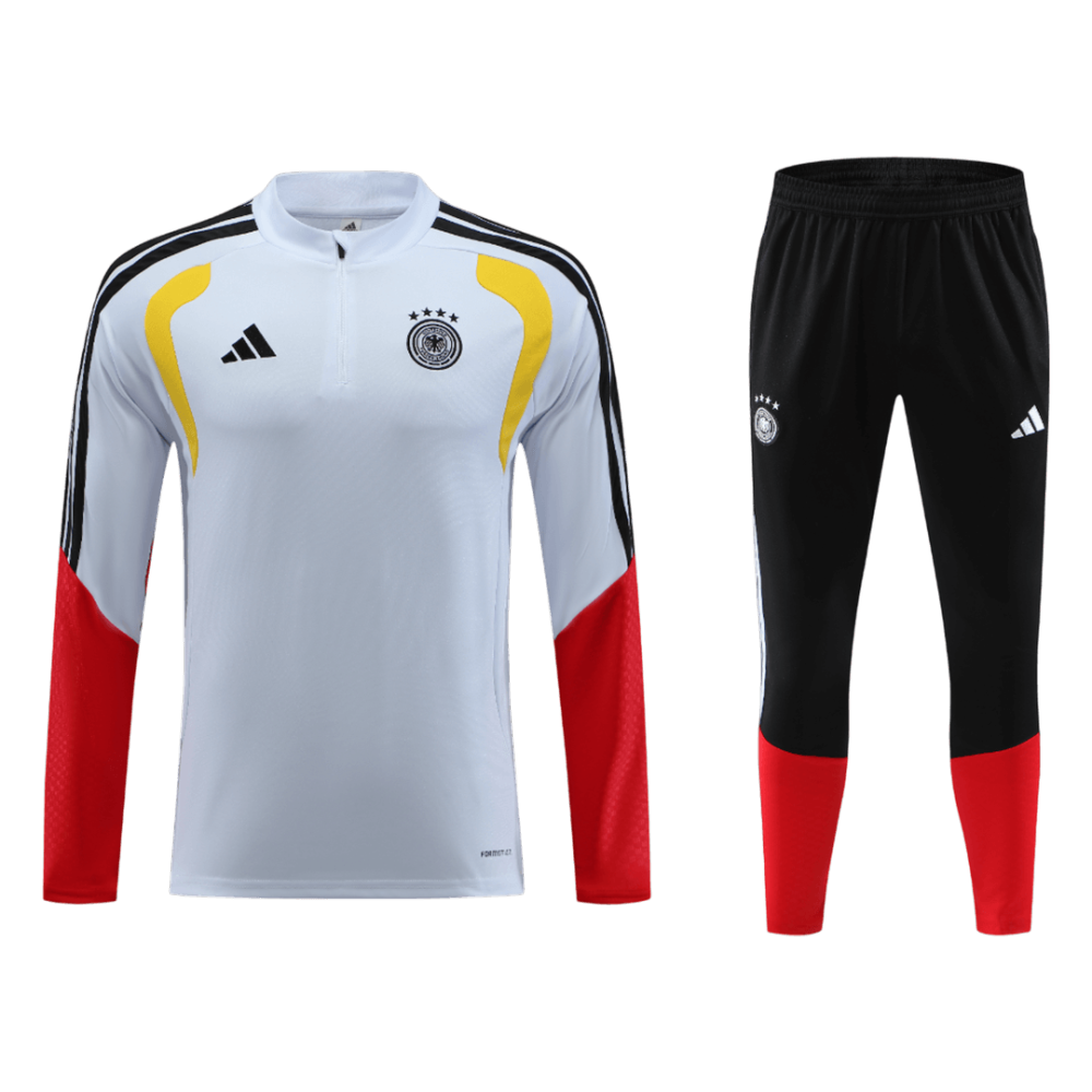 Germany 1/4 Zip Tracksuit 2026 Kids Adult White