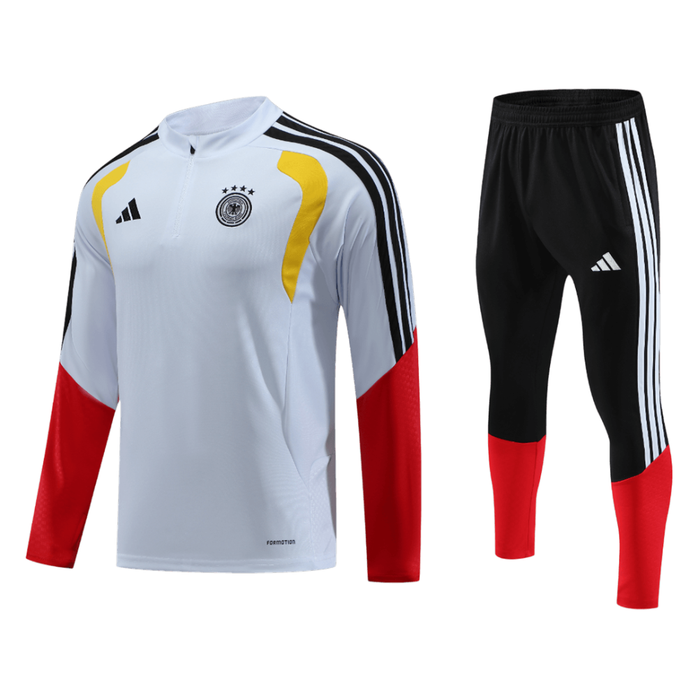 Germany 1/4 Zip Tracksuit 2026 Kids Adult White