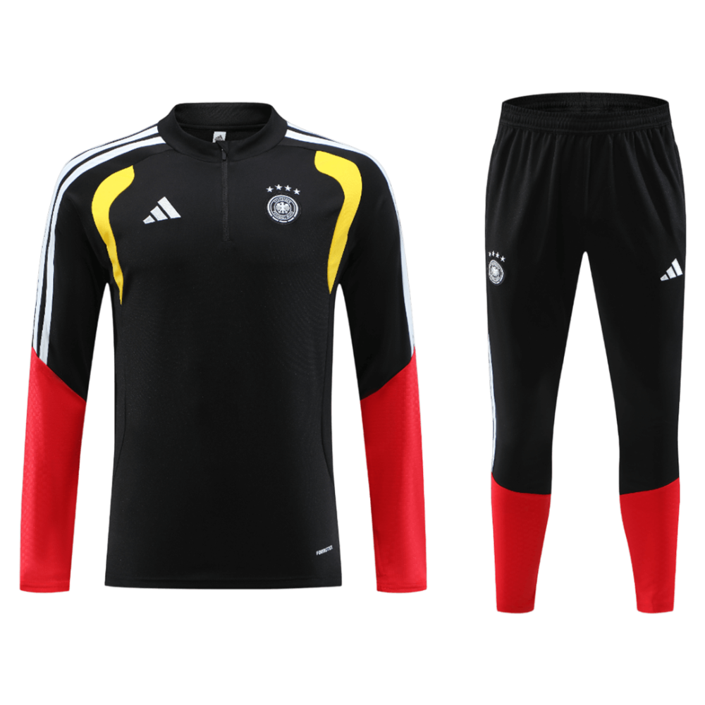Germany 1/4 Zip Tracksuit 2026 Kids Adult Black