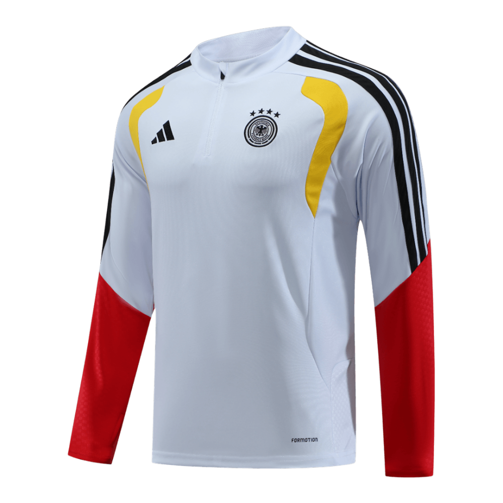Germany 1/4 Zip Tracksuit 2026 Kids Adult White