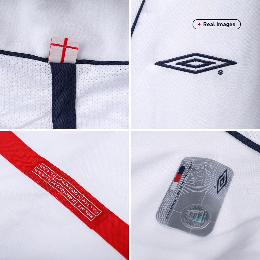 Retro England Home Jersey 2002