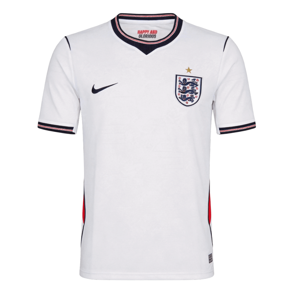 England Home Soccer Jersey World Cup 2026