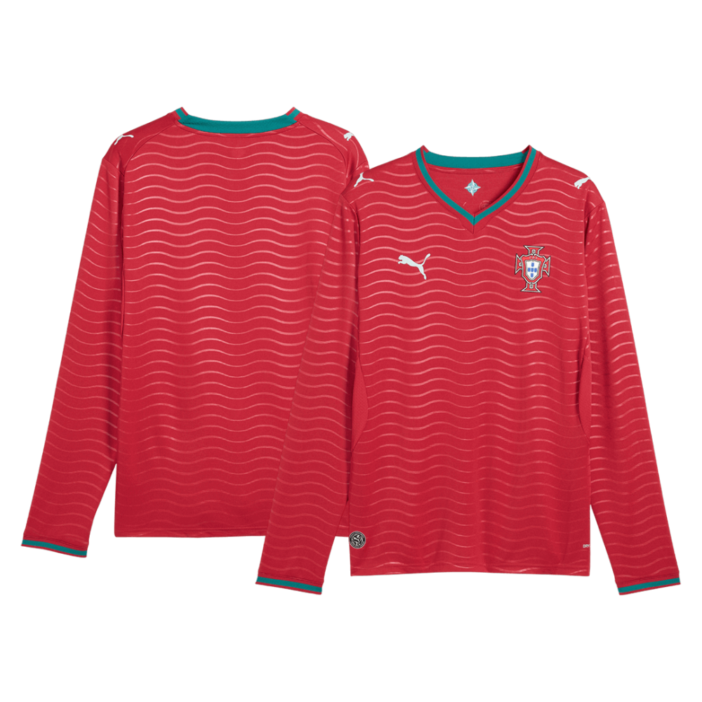 Portugal Home Long Sleeve Jersey World Cup 2026