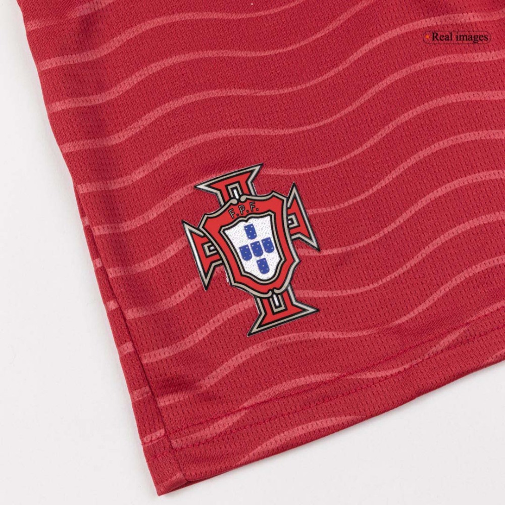 Portugal Home World Cup Kids Soccer Jerseys Kit 2026