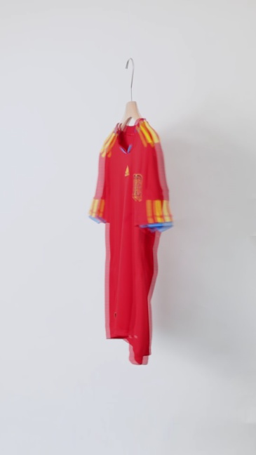 Retro Soccer Jersey Spain Home World Cup 2010