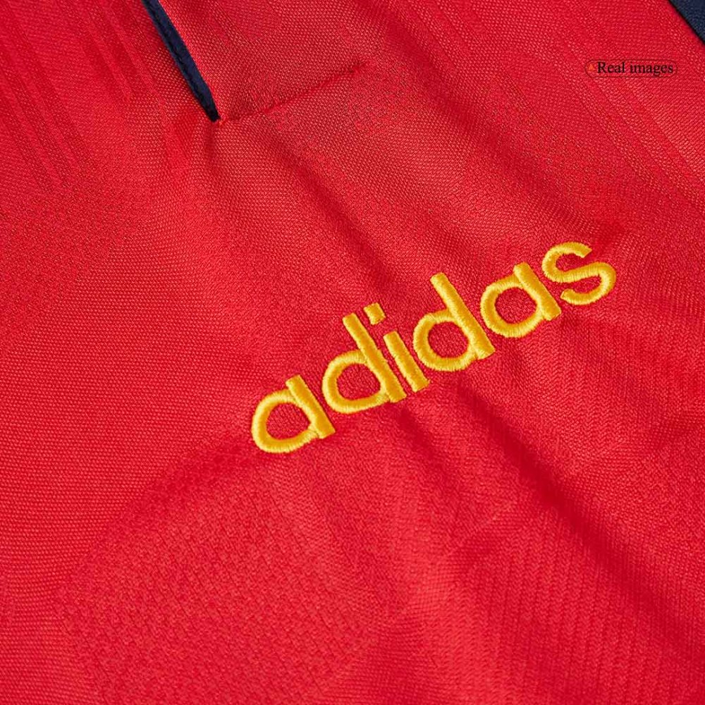 Retro Soccer Jersey Spain Home 1996