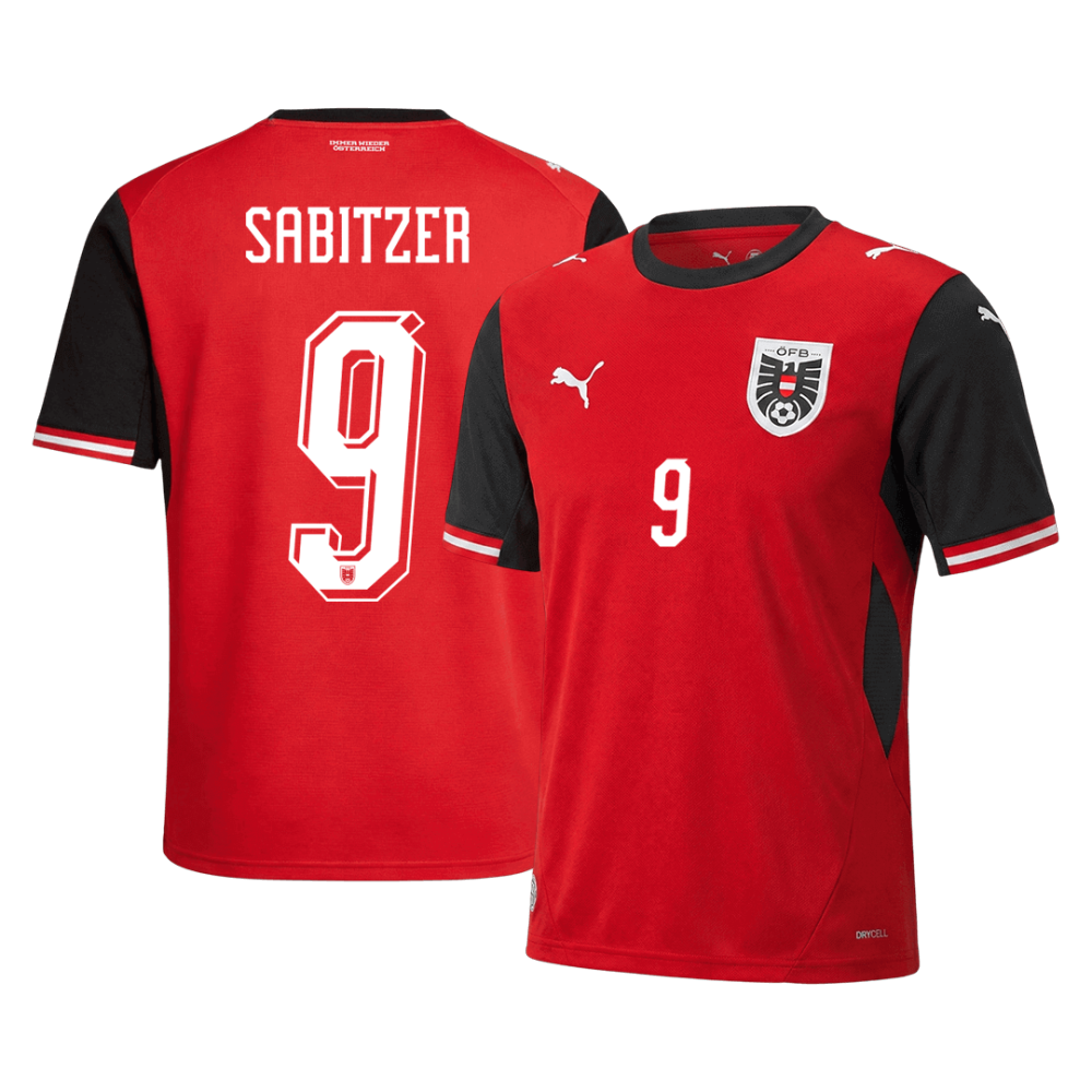 Austria Home Soccer Jersey World Cup 2026