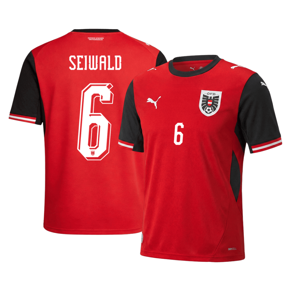 Austria Home Soccer Jersey World Cup 2026