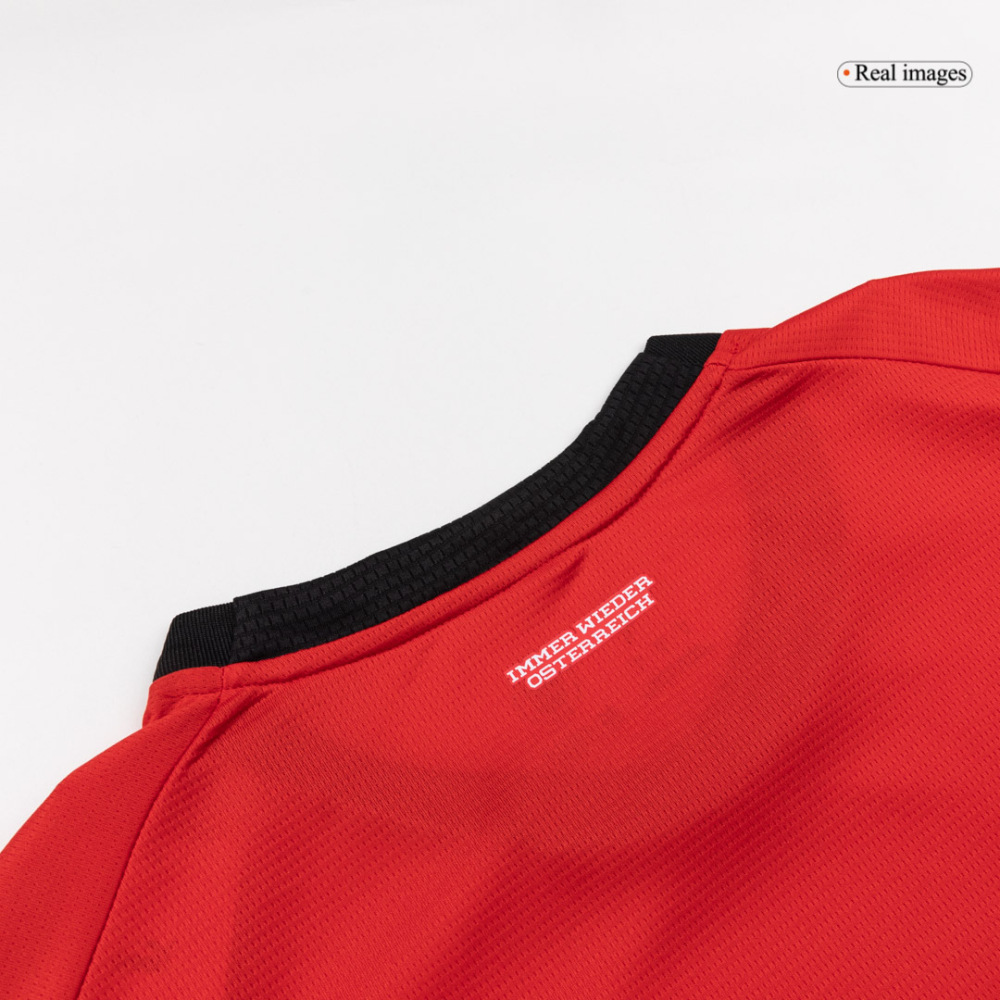 Austria Home Soccer Jersey World Cup 2026