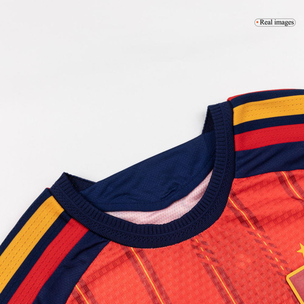 Spain Home Long Sleeve Player Version Jersey World Cup 2026