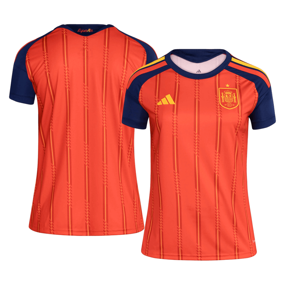 Women's Spain Home Jersey World Cup 2026